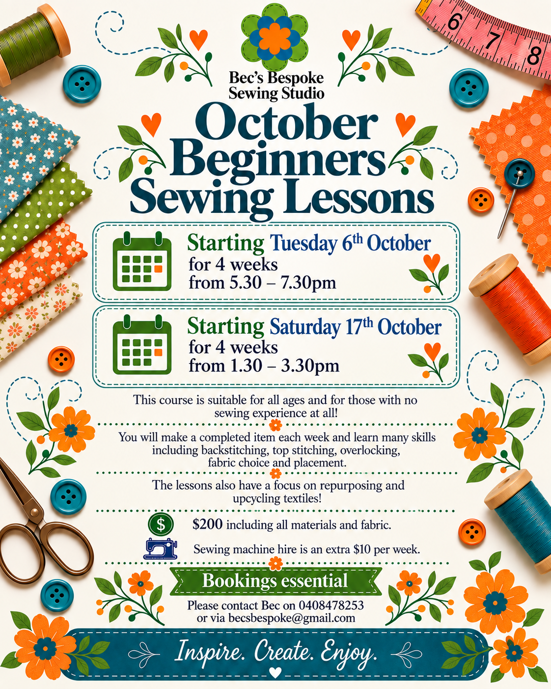 ✨ 4 Week Beginners lessons✨